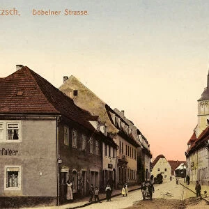 Stadtkirche St. Wenzel Lommatzsch Buildings 1906
