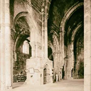 Tartous Crusader cathedral Interior looking N. E