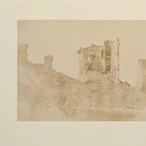 Terza breccia Villa Spada Fotografi di Roma 1849