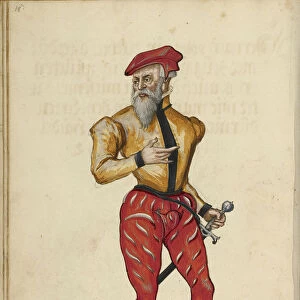 Tournament Herald Augsburg Germany 1560 1570