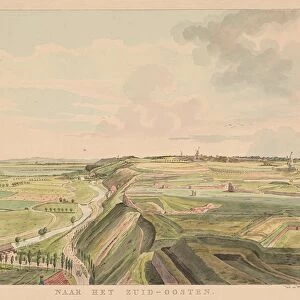 View of the countryside southeast of Nijmegen, Derk Anthony van de Wart, 1815 - 1824