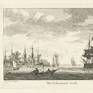 View western harbor chief Schiedam Het Schiedamsche hooft
