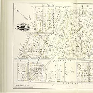 Vol. 2. Plate, L. Map bound by Central Ave. Himrod St. La Fayette Ave. Broadway