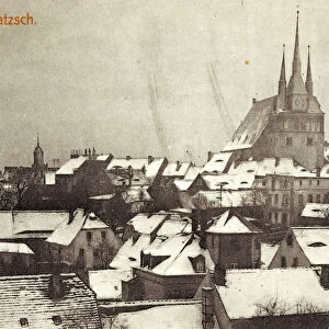 Winter Landkreis MeiBen Buildings Lommatzsch