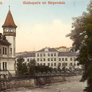 Zwickauer Mulde Aue Bridges 1909 Erzgebirgskreis