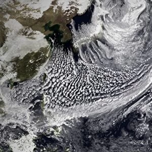 January 2, 2009 - Cloud simulation of a single day centered over the western Pacific
