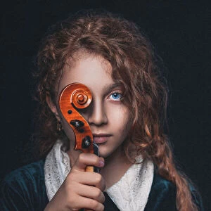 The daughter a violinist