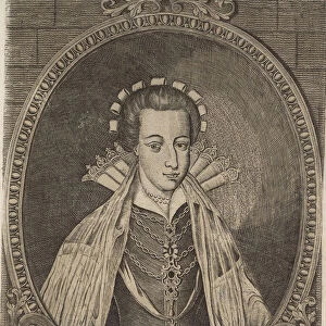 Anna Radziwill (1475 / 76-1522). From: Icones Familiae Ducalis Radivilianae, 1758