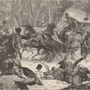 The Assassination of Alexander II on 13 March 1881. From Le Monde Illustre, 1881
