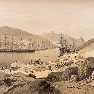 Balaklava. The Quays and the Shipping, 1855