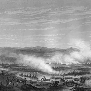 Battle of Vitoria, 21 June 1813 (c1857). Artist: DJ Pound