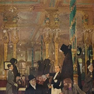 The Cafe Royal, London, 1912. Artist: William Newenham Montague Orpen