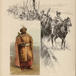 The Cossack Hetman of Ukraine Bohdan Khmelnytsky (1595-1657), 1899-1900