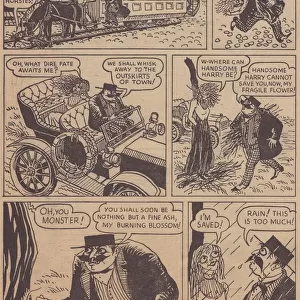Desperate Desmond, cartoon strip, c1955. Creator: Shirley Markham