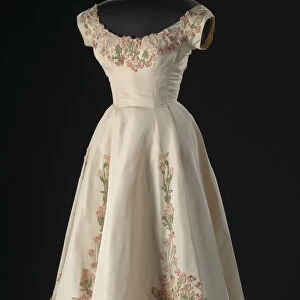 Dress designed by Ann Lowe, 1958. Creator: Ann Lowe