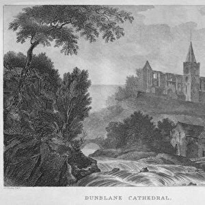 Dunblane Cathedral, 1804. Artist: James Fittler