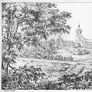 Dunblane Cathedral, c1812. Artist:s Leith