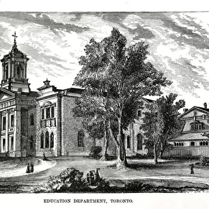 Education Department, Toronto, Ontario, Canada, 19th century