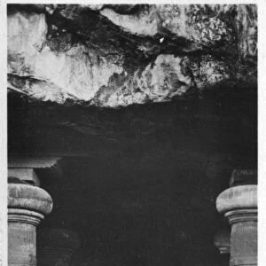 Elephanta Caves, Bombay, India, c1925