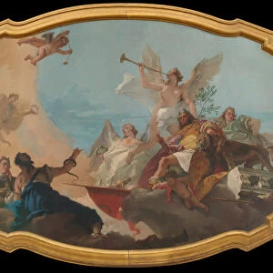 The Glorification of the Barbaro Family, ca. 1750. Creator: Giovanni Battista Tiepolo