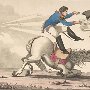 Gone with the Wind (Autant en emporte le vent ), 1815. 1815. Creator: Anon
