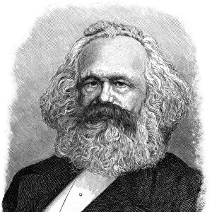 Karl Heinrich Marx, German philosopher, political economist, and revolutionary, (1903)