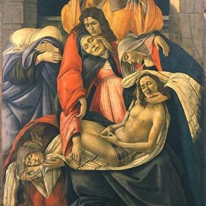 The Lamentation over the Dead Christ, 1495-1500. Artist: Botticelli, Sandro (1445-1510)
