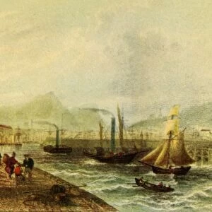 Leith Harbour, c1840, (1942). Creator: Unknown