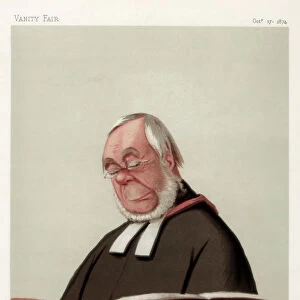 Merchant Taylors, the Reverend James Augustus Hessey DCL, 1874. Artist: Carlo Pellegrini