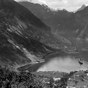 Merok, Geirangerfjord, Norway, 1929