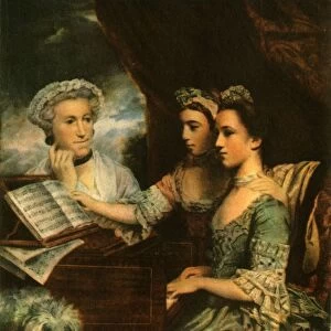 Mrs Paine and her Daughters, c1767, (1942). Creator: Sir Joshua Reynolds