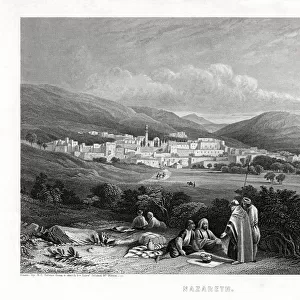 Nazareth, 1887. Artist: J Sands