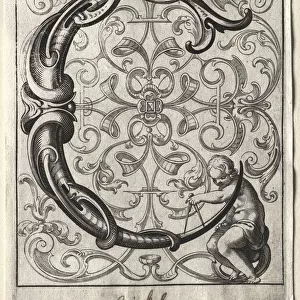 New ABC Booklet: C, 1627. Creator: Lucas Kilian (German, 1579-1637)