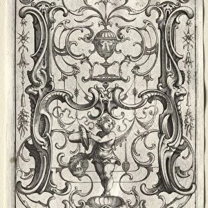 New ABC Booklet: H, 1627. Creator: Lucas Kilian (German, 1579-1637)