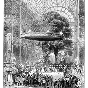 Opening of the Great Exhibition, Hyde Park, London, 1851, (1888. )