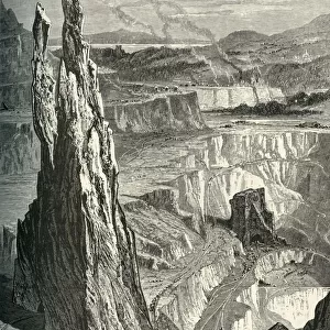 Penrhyn Slate Quarries, c1870