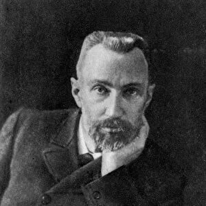 Pierre Curie, French chemist and physicist, 1899