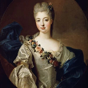 Portrait of Charlotte Aglae of Orleans, Mademoiselle de Valois, 1720s. Artist: Pierre Gobert