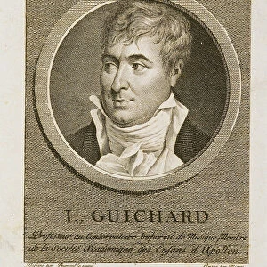 Portrait of the composer Louis-Joseph Guichard (1752-1829)