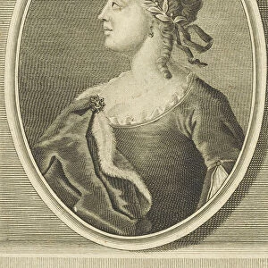 Portrait of Laura Bassi (1711-1778), 1738. Creator: Anonymous