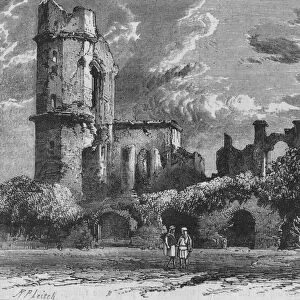 Ruins of the Residency at Lucknow, c1880. Artist: Richard Principal Leitch