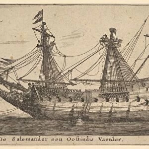 De Salemander een Oostindis Vaerder, mid-17th century. Creator: Reinier Zeeman