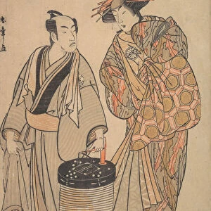 The Third Segawa Kikunojo as an Oiran, ca. 1776. Creator: Shunsho