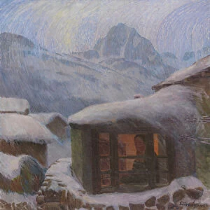 Solitude (Freezing rain), c. 1900. Creator: Erler, Erich (1870-1946)