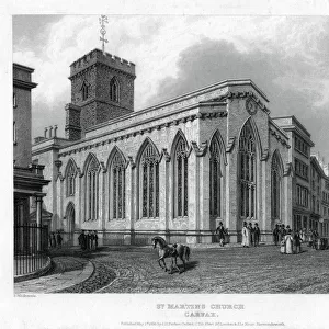 St Martins Church, Carfax, Oxford, 1835. Artist: John Le Keux