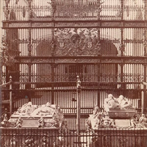 Tomb of the Catholic Kings, Granada, 1880s-90s. Creator: Unknown