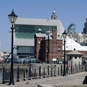 UK, Liverpool, View fr Albert Dock, 2009. Creator: Ethel Davies