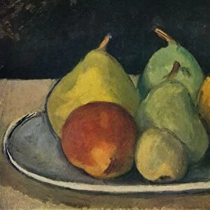Verre Et Poires, 1879-80. Artist: Paul Cezanne