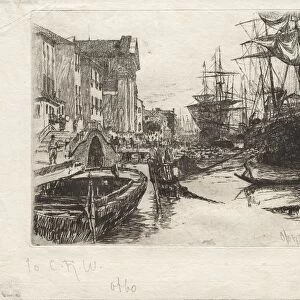 View in Venice, 1880. Creator: Otto H. Bacher (American, 1856-1909)