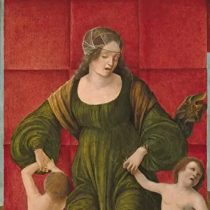 The Wife of Hasdrubal and Her Children, c. 1490 / 1493. Creator: Ercole de Roberti